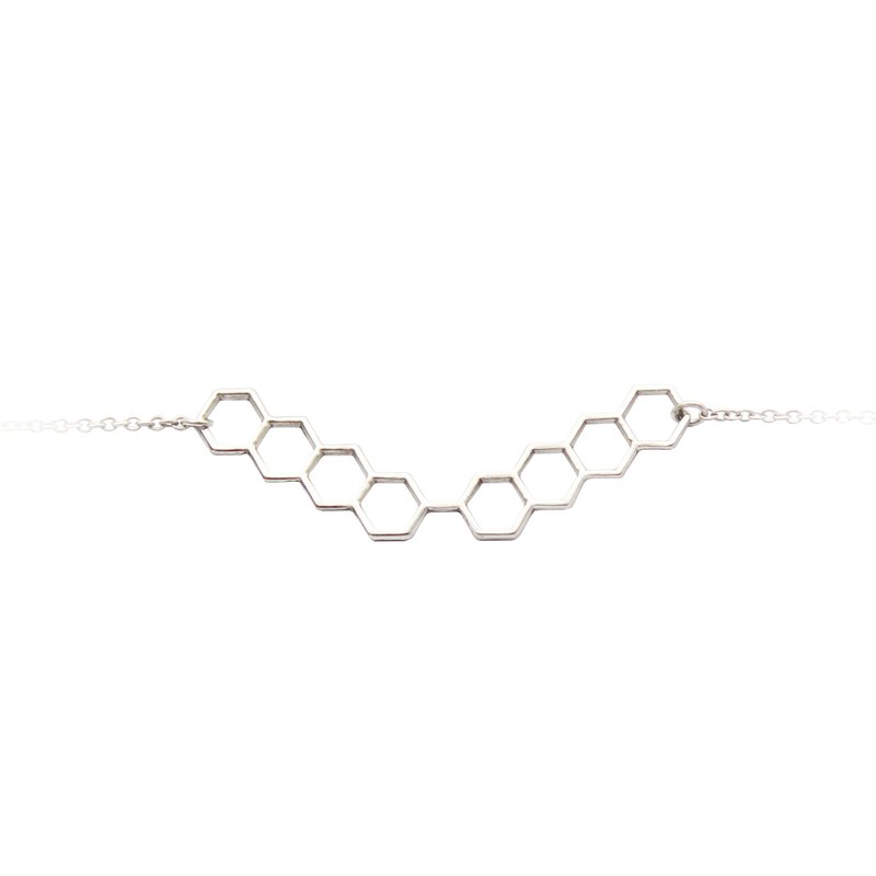 几何系列-遛/纯银项链 - 项链 - 其他金属 