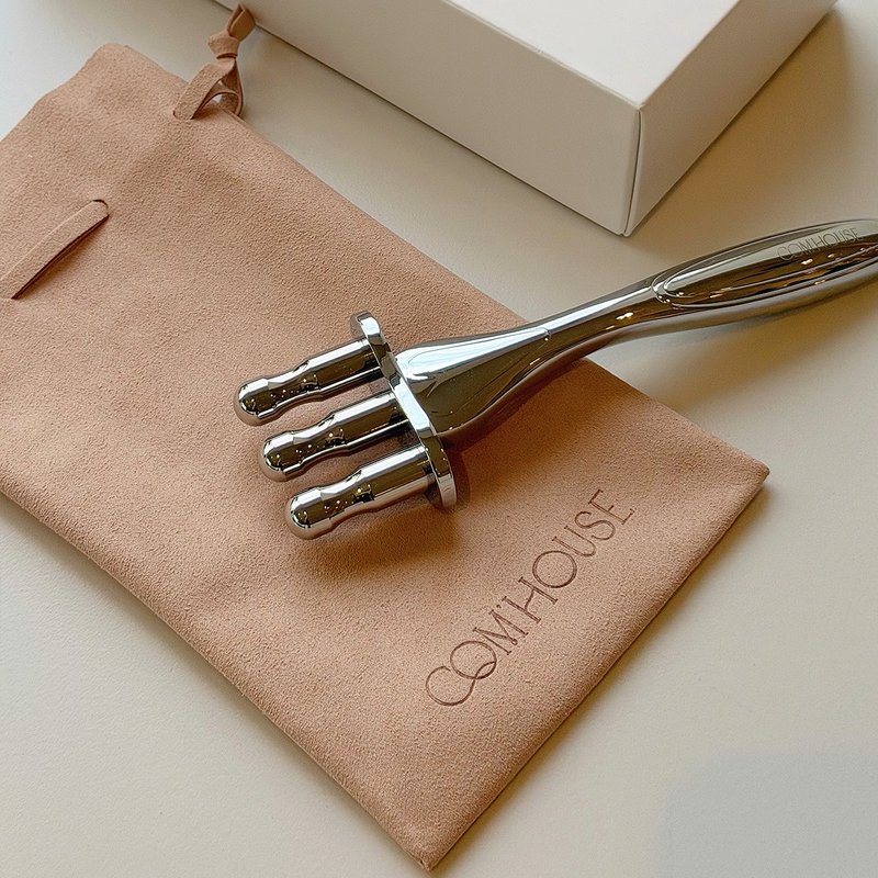 磁雕能量棒 | 6000高斯磁力刮痧排酸棒 - 脸部按摩/清洁工具 - 其他金属 