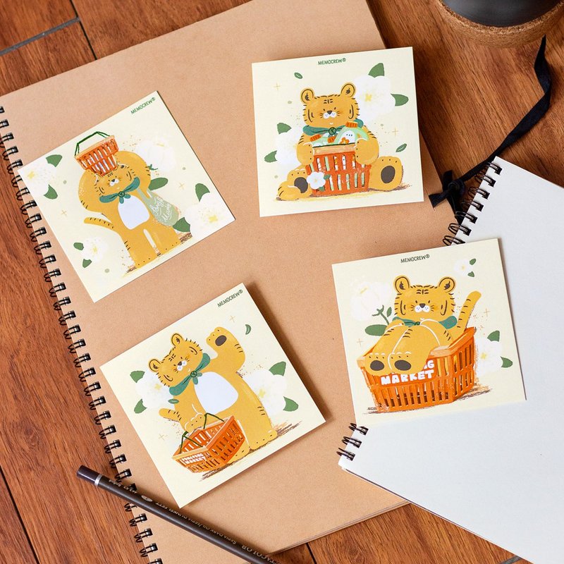 PONGPONGFU蓬蓬虎 | PONGPONG MARKET 明信片 - 卡片/明信片 - 纸 