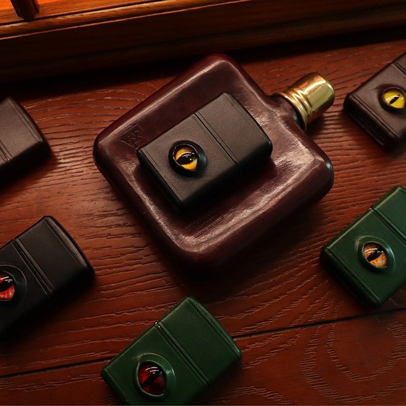 Zippo保护套打火机外壳皮套手工制作多款式颜色可选可印字定制 - 其他 - 真皮 多色