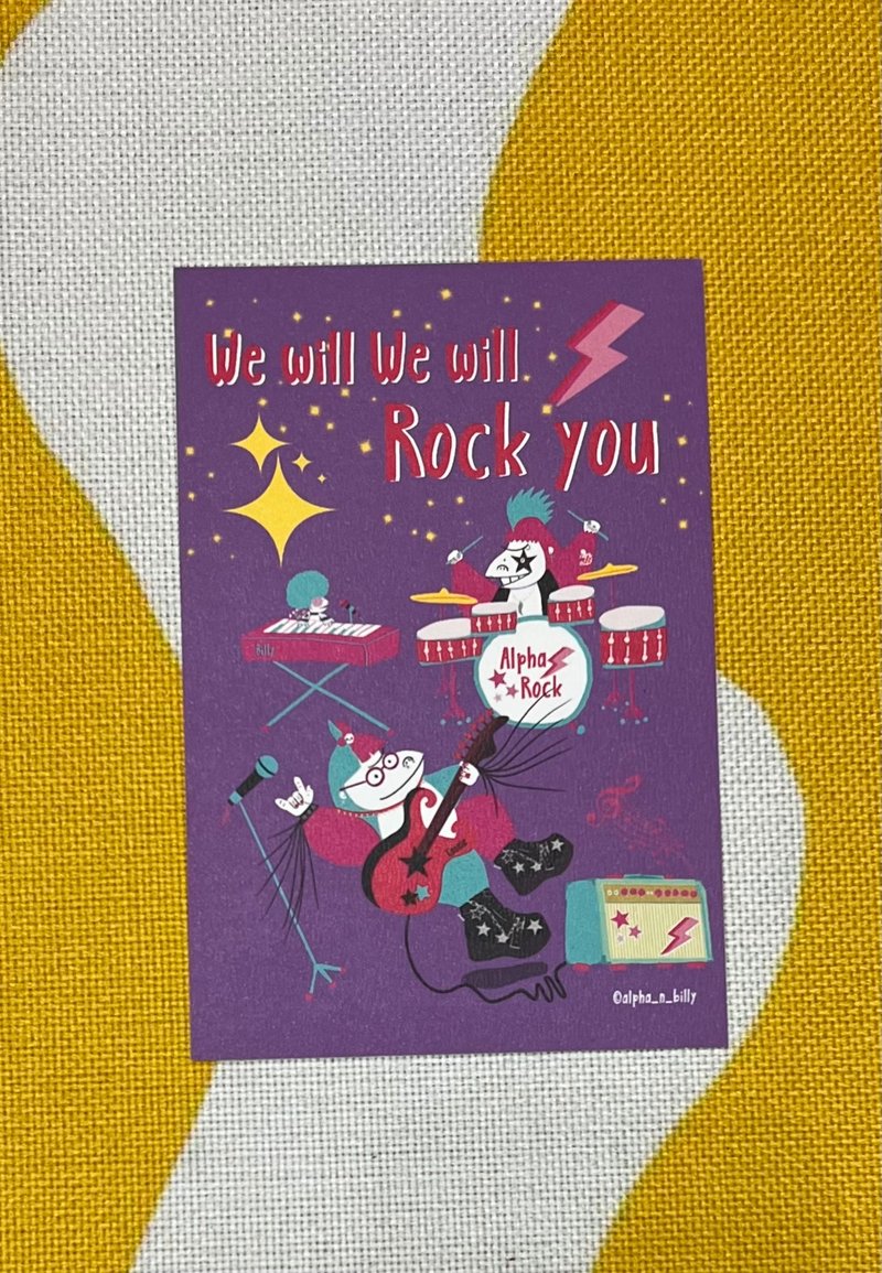 原创Alpha and Billy 明信片 - 卡片/明信片 - 纸 