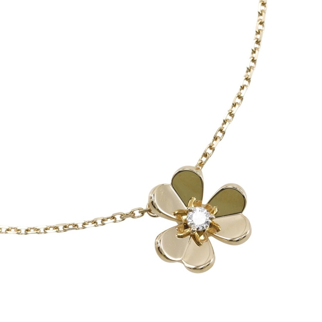 [日本直送] Van Cleef & Arpels Frivole 迷你项链，18K 黄金，单颗钻石，约 3.4 克，女士 [二手] - 项链 - 贵金属 金色