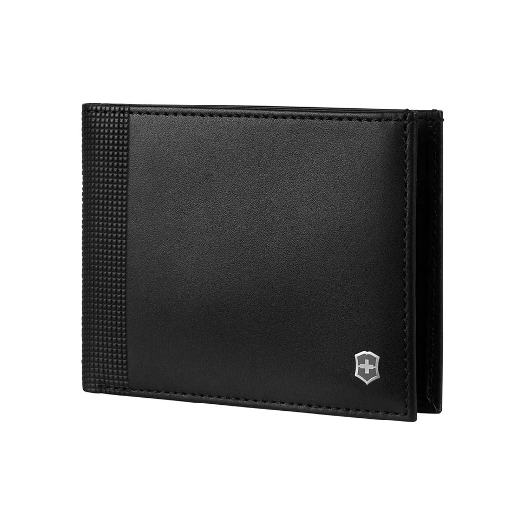 VICTORINOX 瑞士维氏 Altius Alox 三折皮夹 611574 - 皮夹/钱包 - 真皮 黑色
