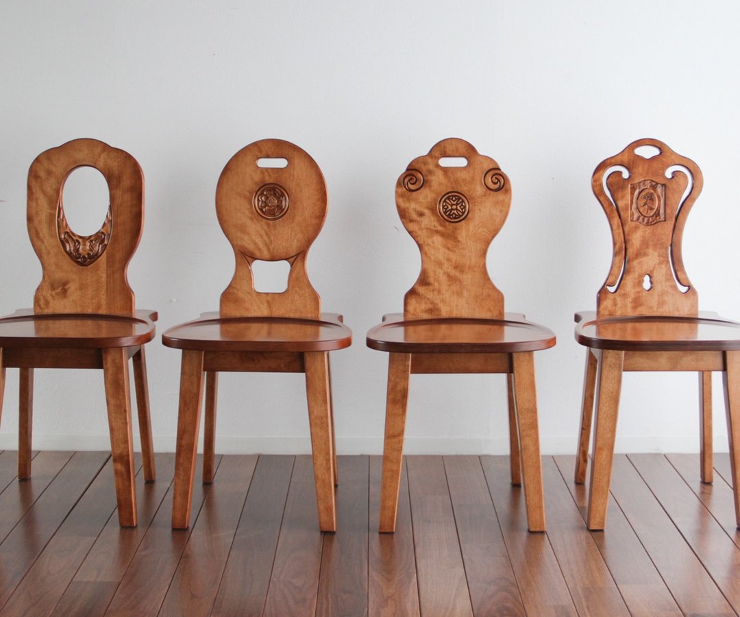 旭川家具 Create Furniture CANTERBURY 坎特伯雷餐椅 K - 椅子/沙发 - 木头 
