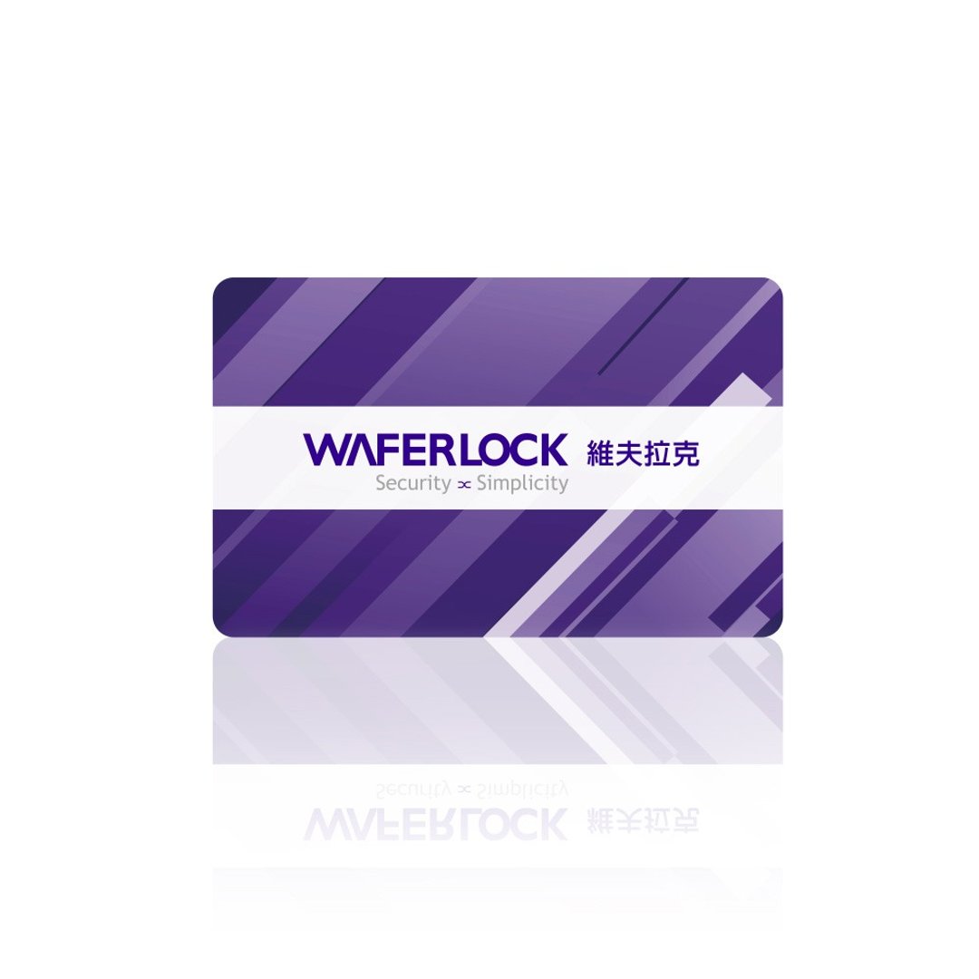 【WAFERLOCK维夫拉克】联名 iPASS一卡通 / 电子锁感应卡 - 造型悠游卡/交通卡 - 其他材质 紫色