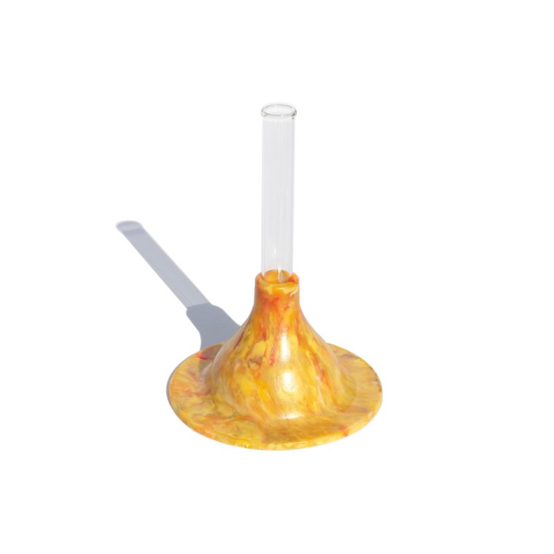 buoy 海洋升级再造花瓶 / 黄 - 花瓶/陶器 - 塑料 黄色