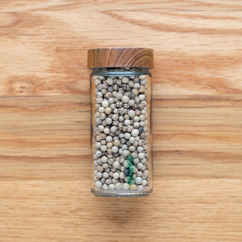 白胡椒原粒 White Pepper - 酱料/调味料 - 玻璃 金色