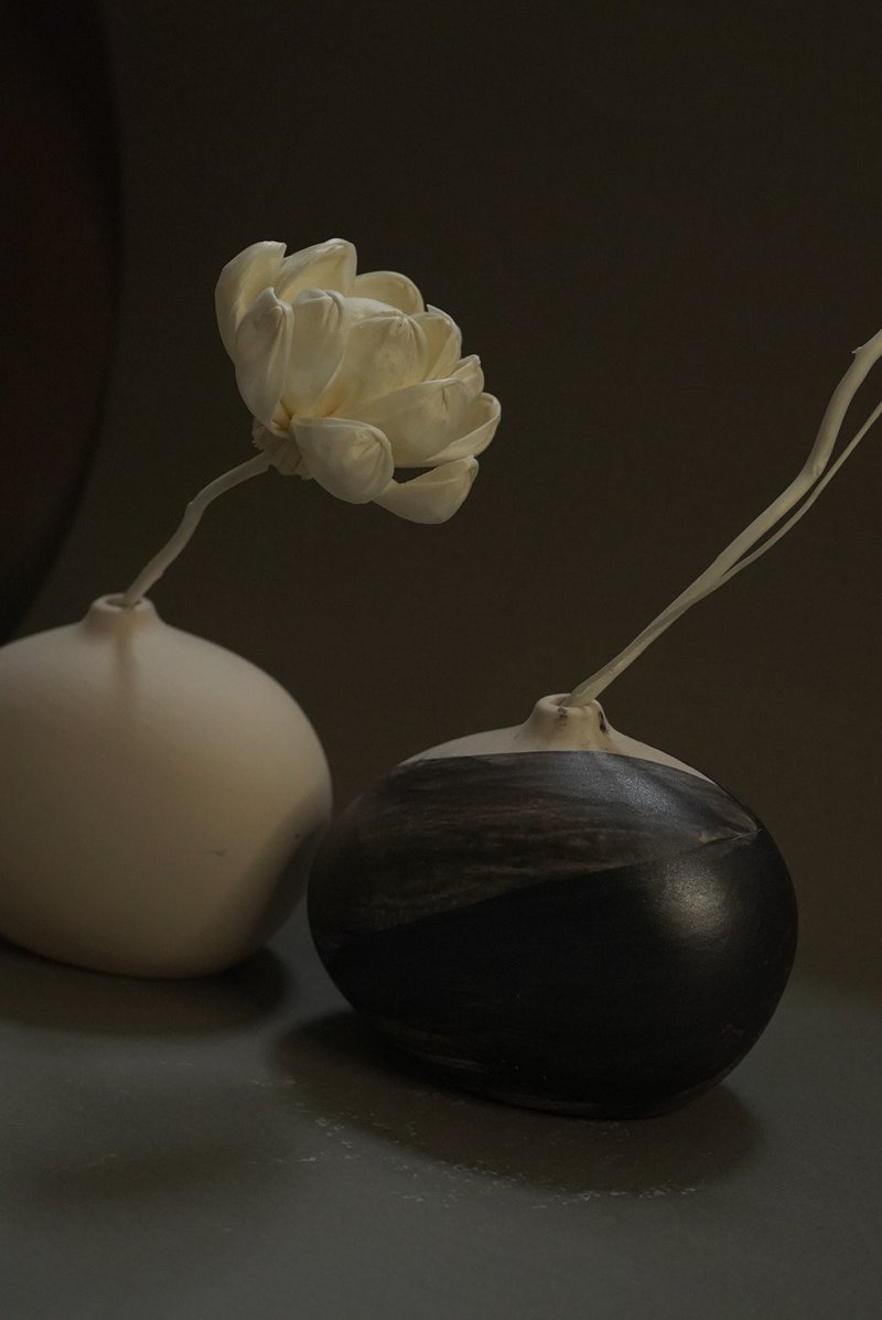 茶香香气 | 朝雾扩香瓶 Dawn Diffuser - 香薰/精油/线香 - 陶 白色