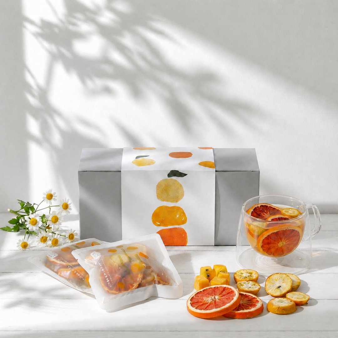 【FRUITEA 冻干鲜果茶】百香果韵组 10 入・3 款明亮果香 - 茶 - 新鲜食材 多色