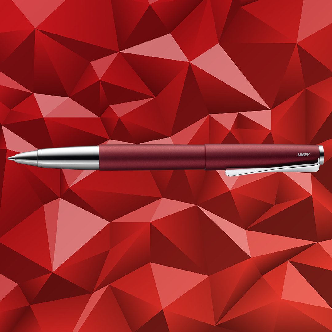 【雷雕免费刻字】LAMY 钢珠笔 / studio 系列  - 皇家红 - 钢珠笔 - 铝合金 红色