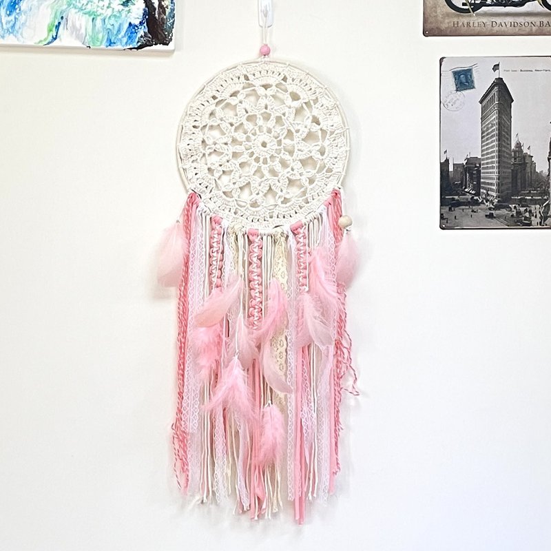 Macrame&Crochet捕梦网【Dream catcher 】曼陀罗 - 摆饰 - 棉 