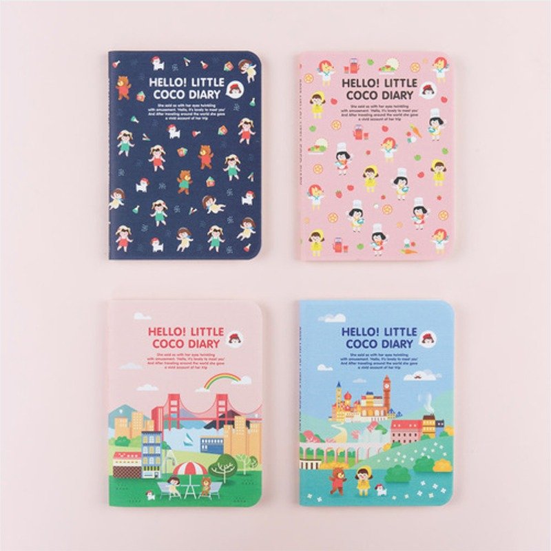 ARDIUM 2017 Hello! Little Coco Diary 月行事历\手帐 - 笔记本/手帐 - 纸 粉红色