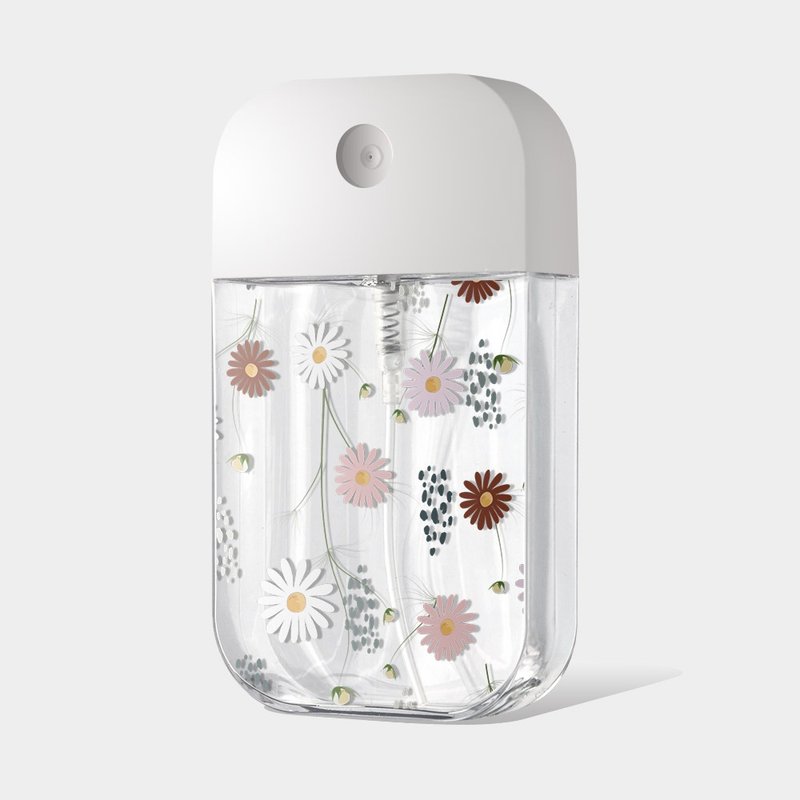 雏菊 酒精瓶 防疫用品 收纳 分装 卡片式 PU136 - 收纳用品 - 塑料 透明