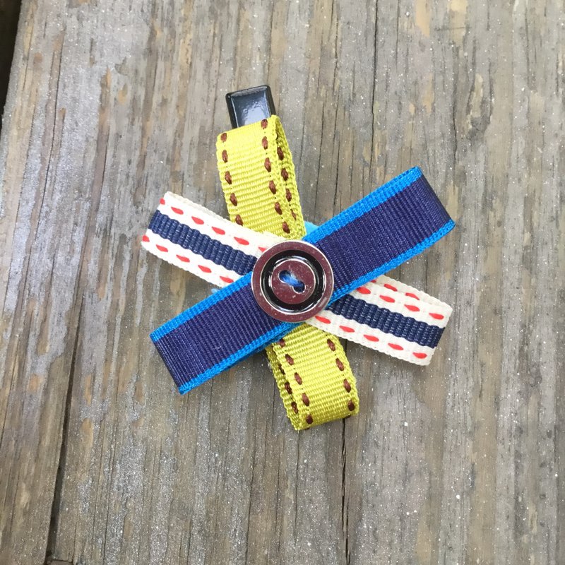 花花发夹---围巾/衣服/包包装饰夹---青春亮眼 - 发饰 - 其他材质 