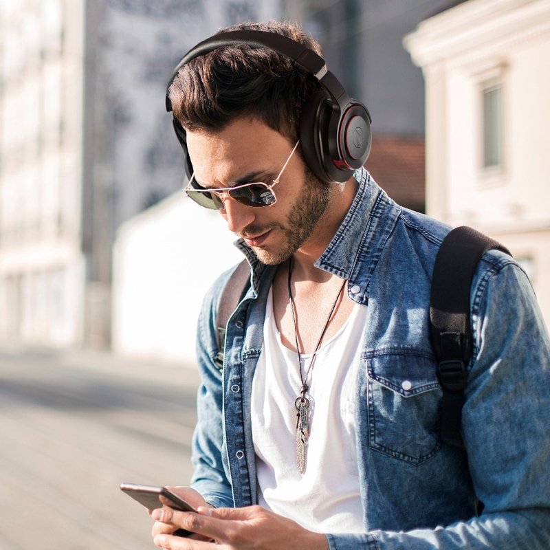 铁三角│ATH-WS990BT 无线降躁耳罩式耳机 麦克风组 - 耳机 - 其他金属 