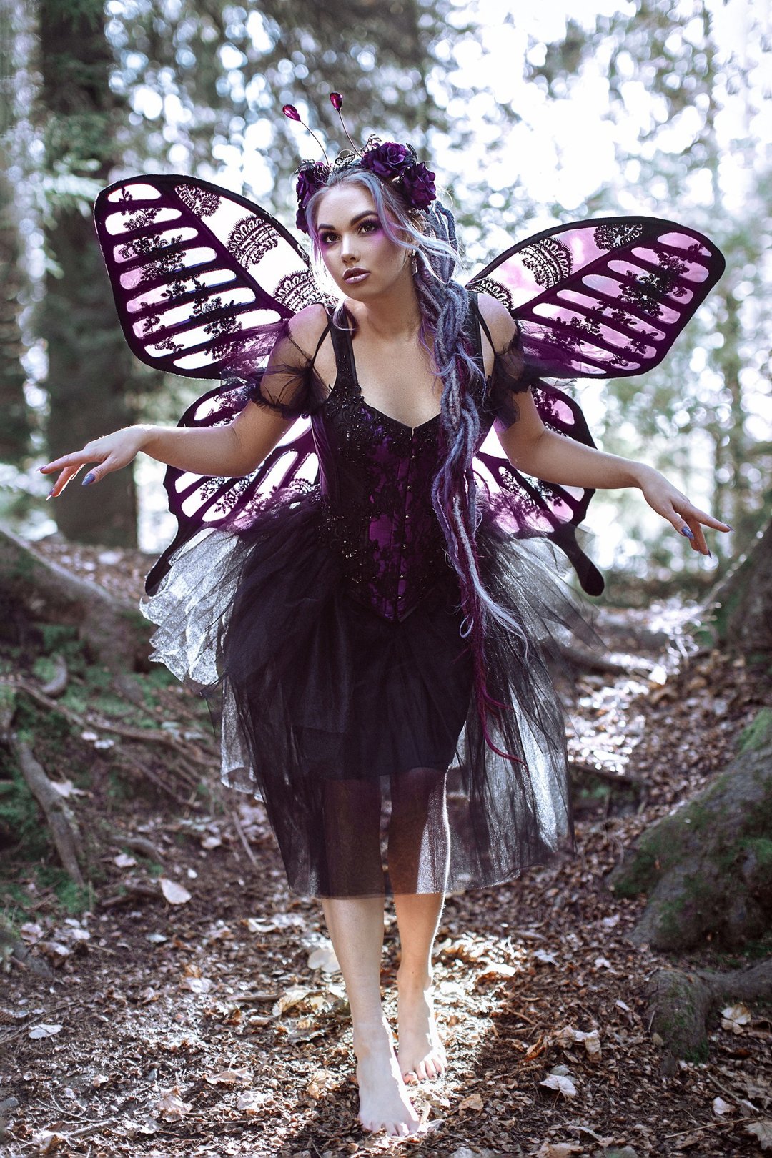 Butterfly costume - 其他 - 绣线 紫色
