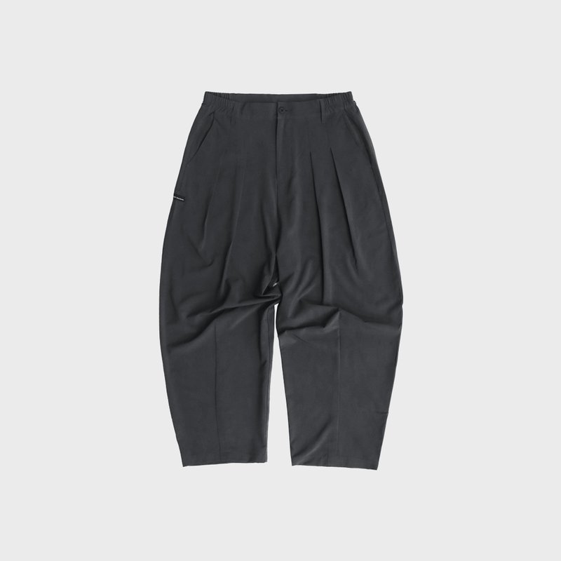DYCTEAM - Full length tapered pants (gray black) - 男士长裤 - 其他材质 黑色