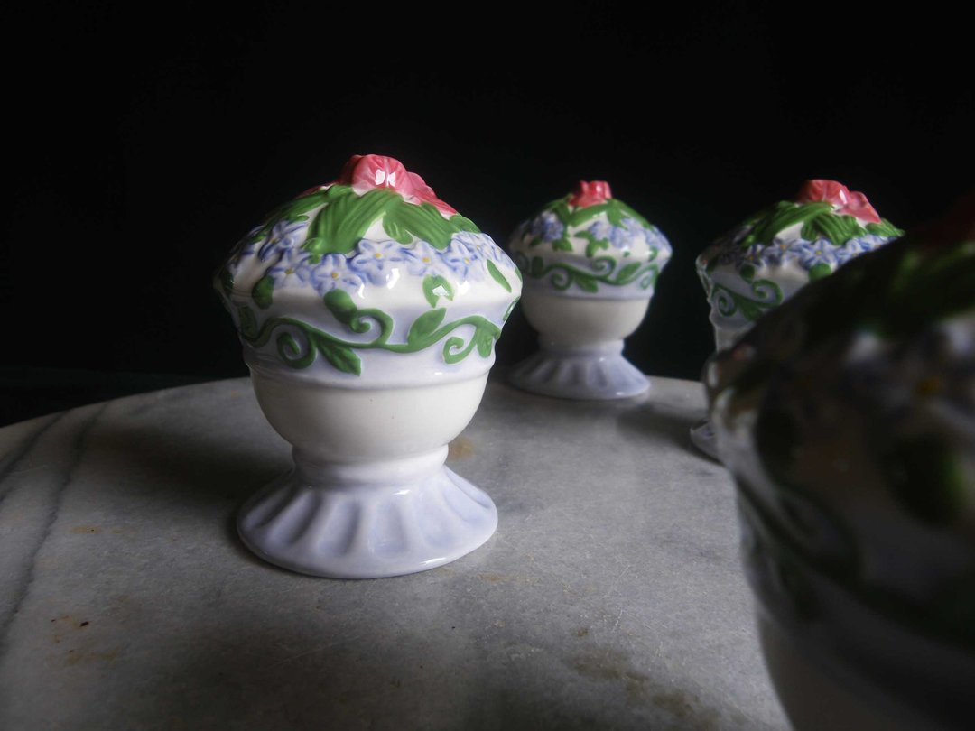 【老时光 OLD-TIME】早期台湾制陶瓷调料罐香料罐 - 摆饰 - 其他材质 