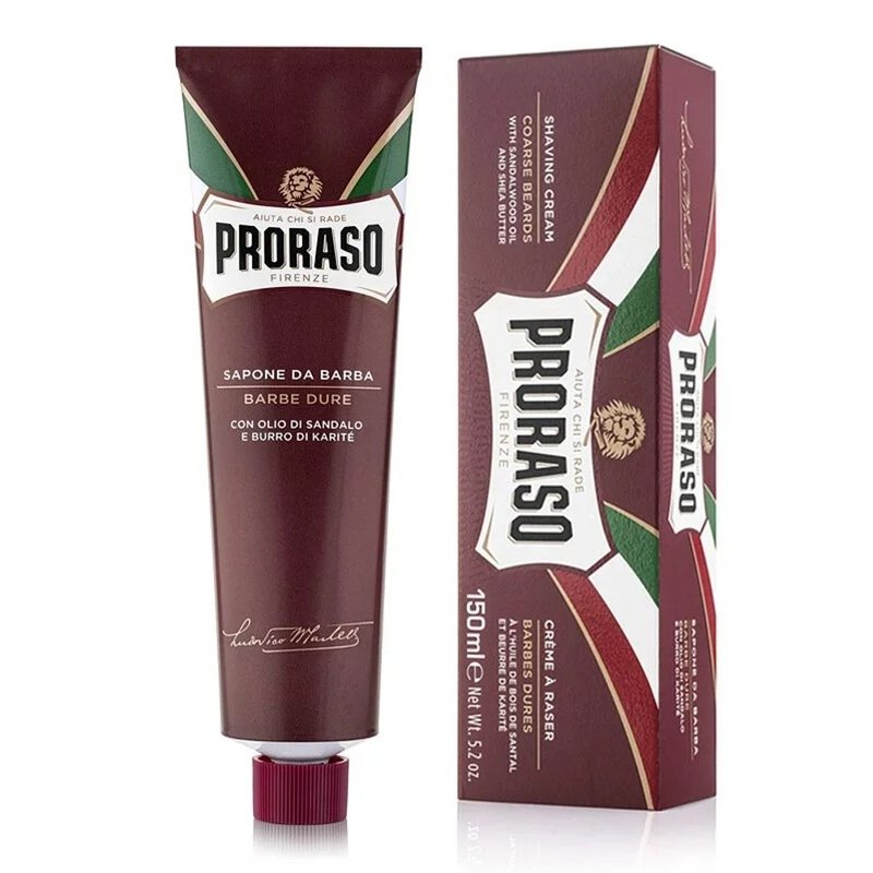 Proraso - 滋润檀香 红标 刮胡膏 / 刮胡泡 刮胡皂 刮胡乳 刮胡霜 - 男性清洁护肤品 - 其他材质 