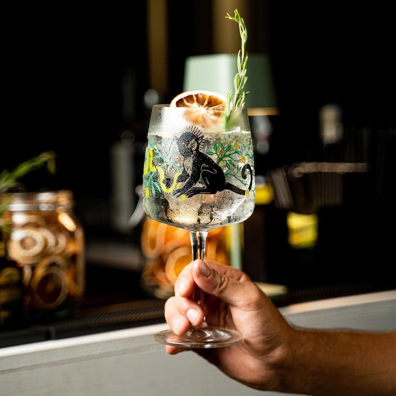 【出清6折】德国 RITZENHOFF GIN 琴酒杯700cc / 共4款 - 酒杯/酒器 - 玻璃 黑色