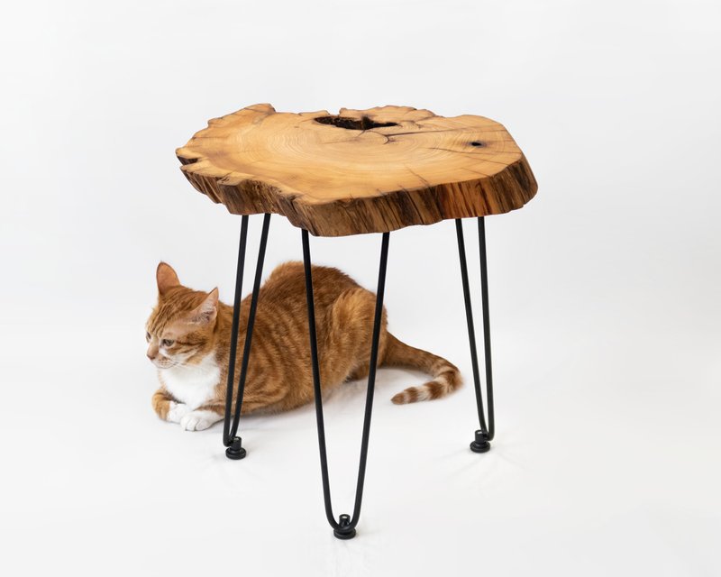 崖柏系列 - 简约原木茶几 - 其他家具 - 木头 咖啡色