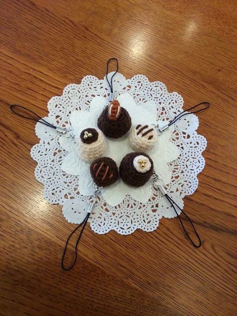 【Dessert】综合巧克力组 - 吊饰 - 其他材质 多色