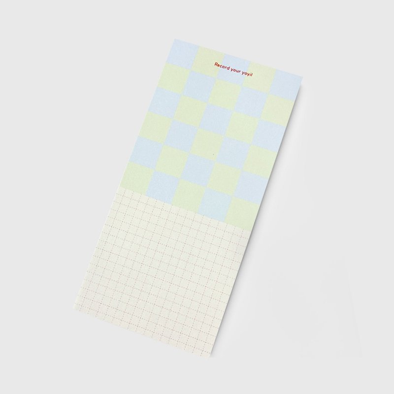 (长) 双格棋盘格 | 便利贴 - 便条纸/标签贴 - 纸 多色