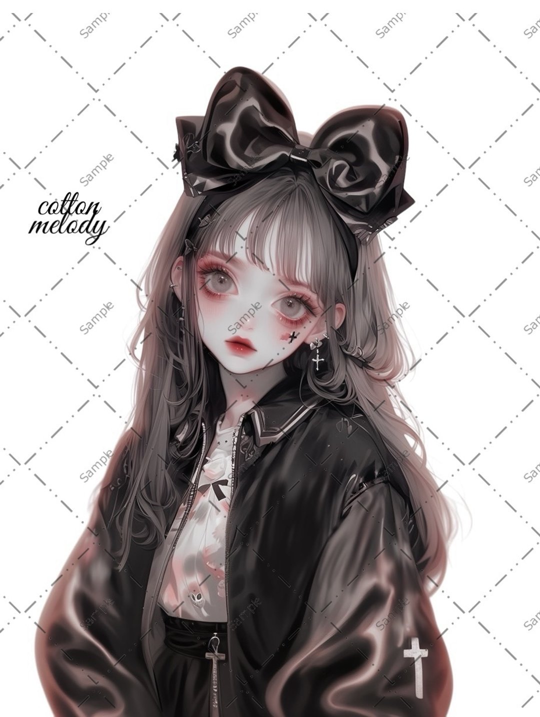 原创贴纸 no.777 人物贴纸 原创贴纸 人物贴纸 女孩贴纸 原创人物贴纸 - 贴纸 - 纸 