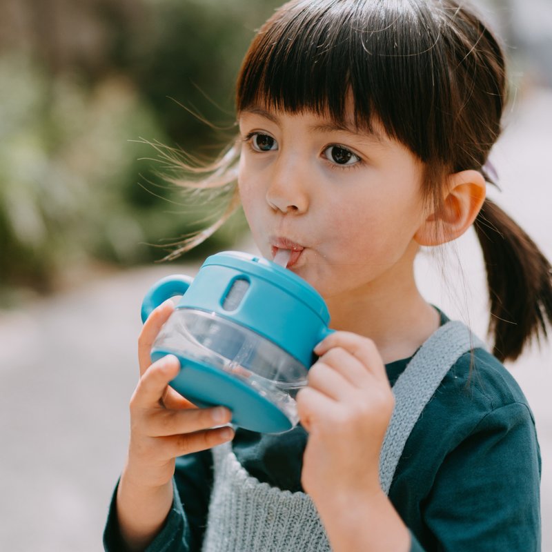 meroware ALICE 婴幼儿吸管杯 - 奶瓶/奶嘴 - 塑料 蓝色