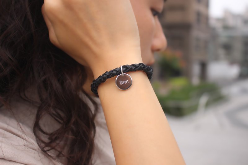 金工体验v皮革体验v刻字手环v皮革编织手环(经典款) - 皮件 - 真皮 