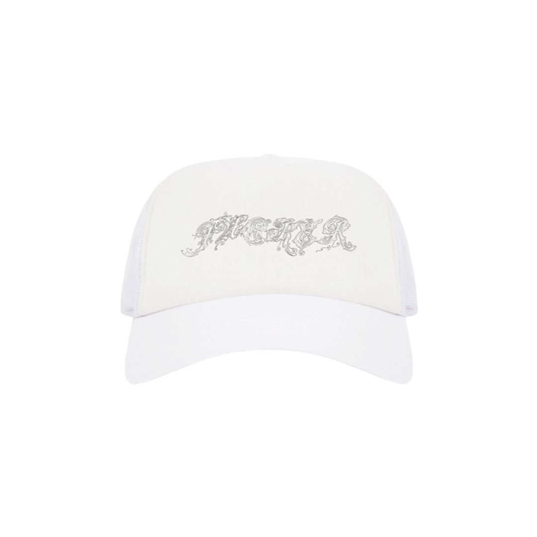 F**KER MESH CAP - 帽子 - 聚酯纤维 白色