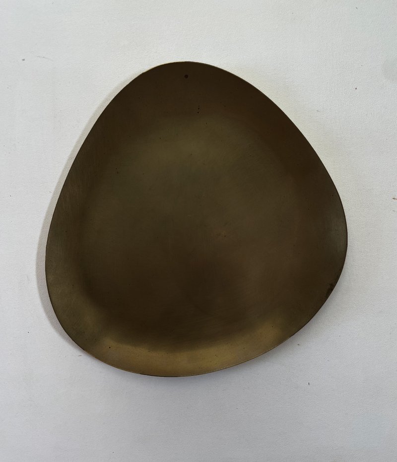 Stone L black dyed dish - 其他 - 其他金属 黑色