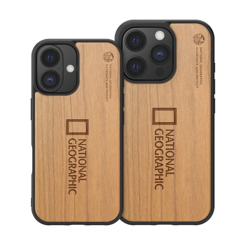 国家地理 / Nature Wood 磁吸木质保护壳 iPhone16系列手机壳 - 手机壳/手机套 - 塑料 