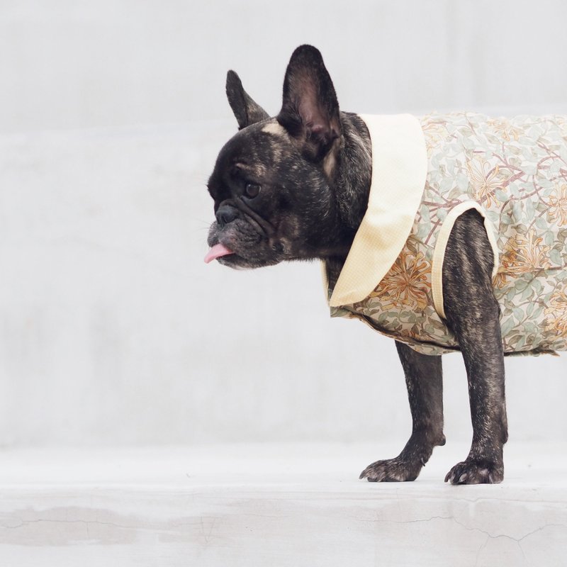 | ohpopdog | 衬衫 —植物系列 02 - 衣/帽 - 棉．麻 卡其色