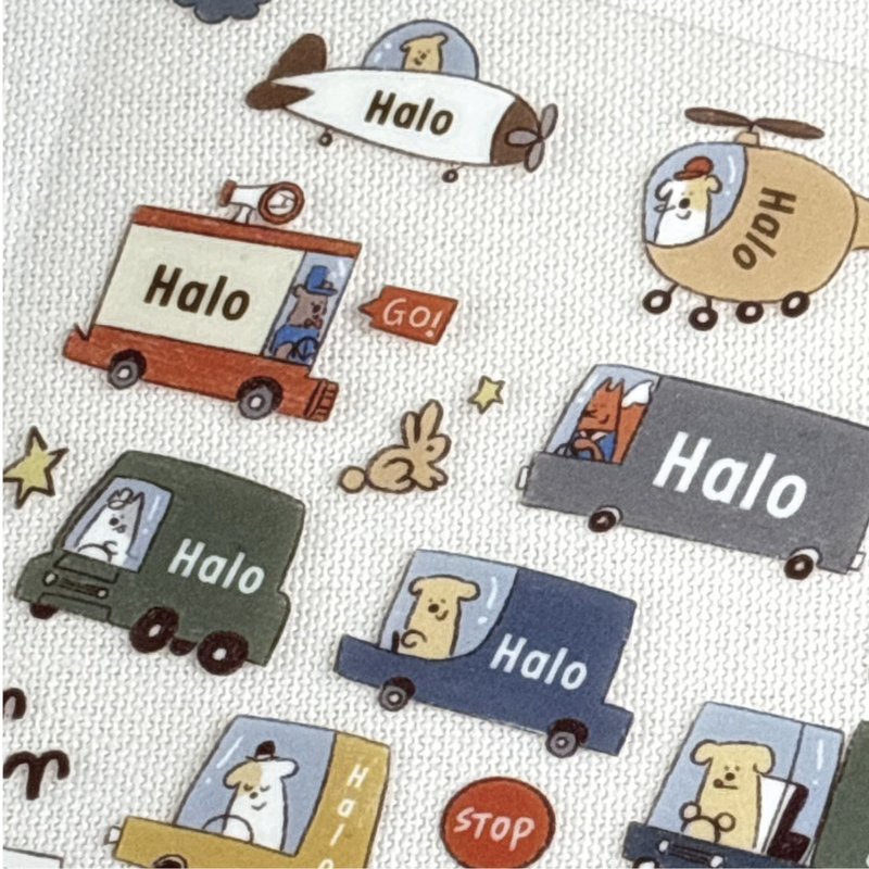 定制化交通工具姓名水晶贴 - 贴纸 - 其他材质 多色