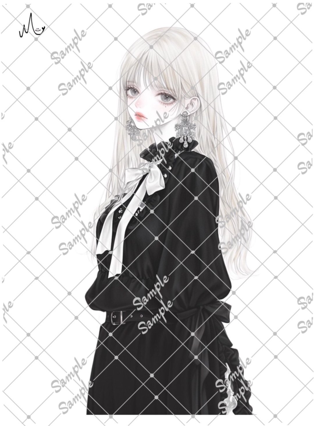 原创人物贴纸 11月新品 - 贴纸 - 纸 