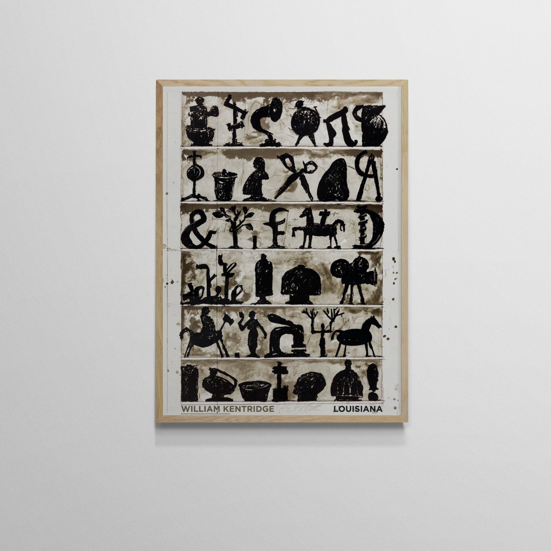 【原装海报】William Kentridge | 页面(2017) - 海报/装饰画/版画 - 纸 