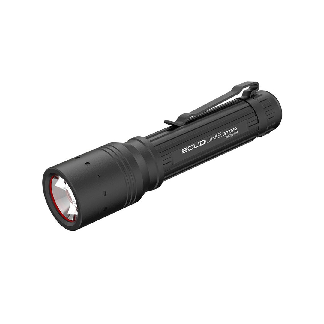 德国SOLIDLINE ST5R 航空铝合金充电型手电筒 - 露营用品 - 铝合金 