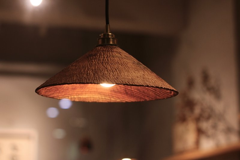 沐明  柳杉木吊灯 - 灯具/灯饰 - 木头 