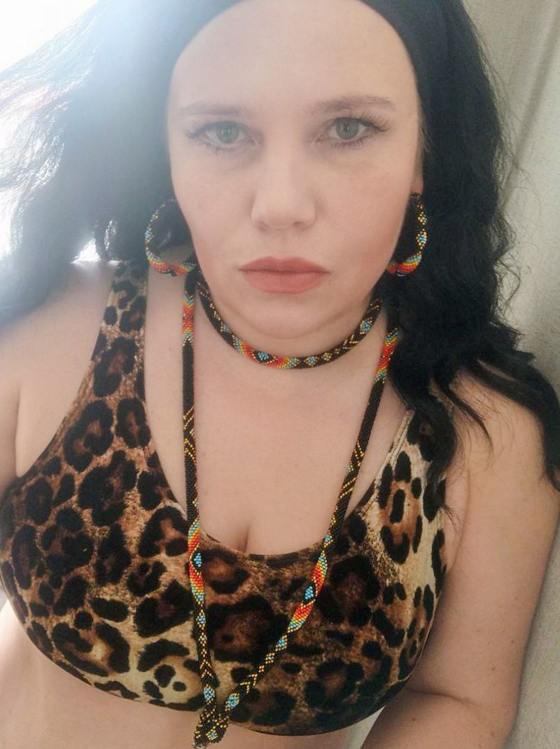 西部风格黑色串珠配件组 - 圈形耳环、颈链挂绳 - 挂绳/吊绳 - 玻璃 