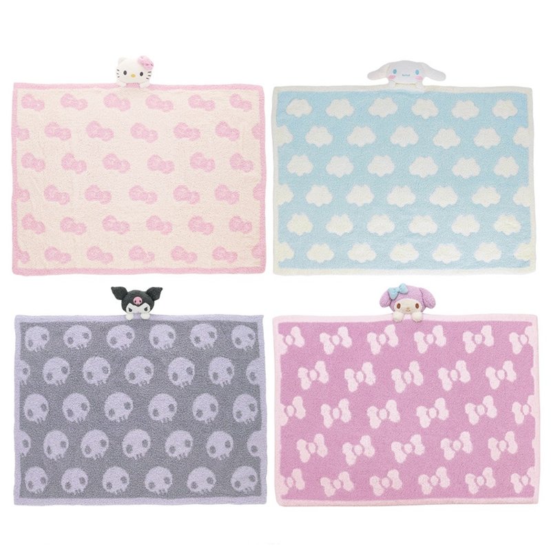 日本丸真 三丽鸥 角色主题附玩偶毛毯 - 被子/毛毯 - 聚酯纤维 