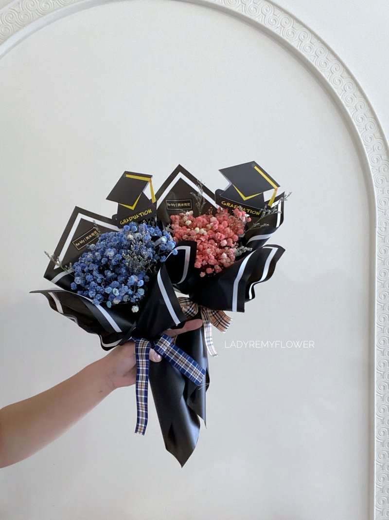 芮米有花_毕业向日葵花束 干燥花 韩式花束 - 干燥花/捧花 - 植物．花 多色