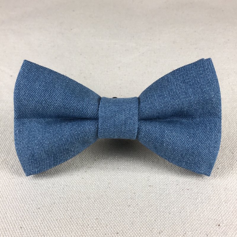 Mr.Tie 手工缝制领结 Hand Made Bow Tie 编号103 - 领带/领带夹 - 棉．麻 绿色