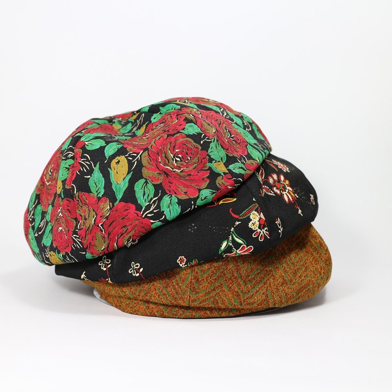 JOJA - 贝蕾 / 玫瑰园.烟花.亮亮沙漠 - 帽子 - 其他人造纤维 多色