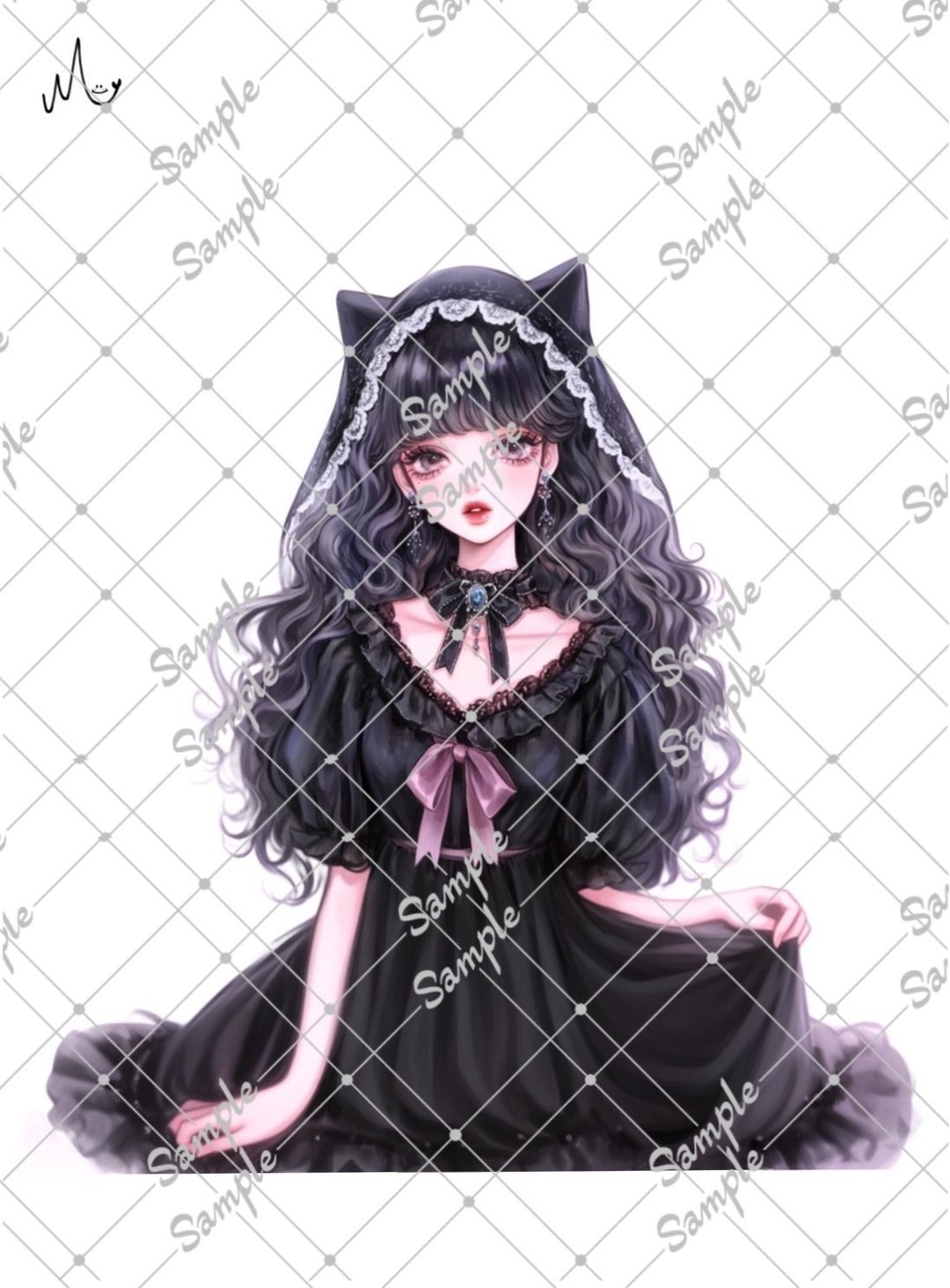 原创人物贴纸 8月新款 - 贴纸 - 纸 