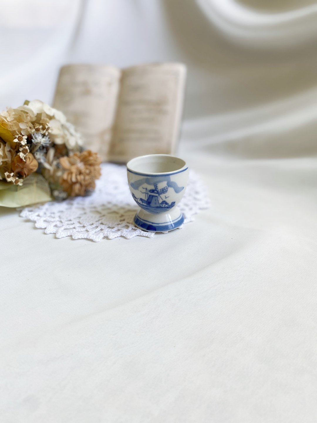 【好日恋物】荷兰vintage经典风车图腾乡村风蛋杯 - 其他 - 瓷 多色