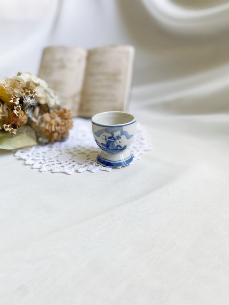 【好日恋物】荷兰vintage经典风车图腾乡村风蛋杯 - 其他 - 瓷 多色