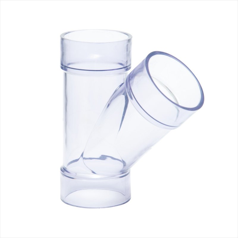 美国 POWERTEC 70303 2-1/2寸 Y型透明 PVC转接管自带转接口 - 其他 - 其他材质 透明
