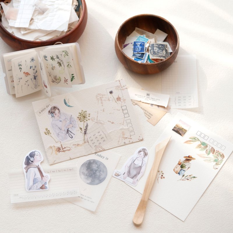 【独家限量】MU X Pinkoi Design Fest 疯设祭 拼贴体验包~ - 贴纸 - 纸 多色