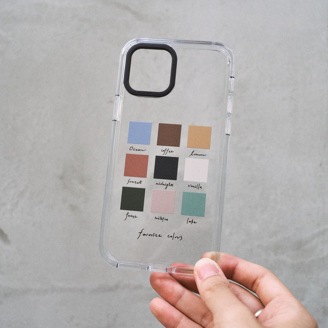 favorite colors 犀牛盾clear挂绳透明手机壳 - 手机壳/手机套 - 塑料 多色